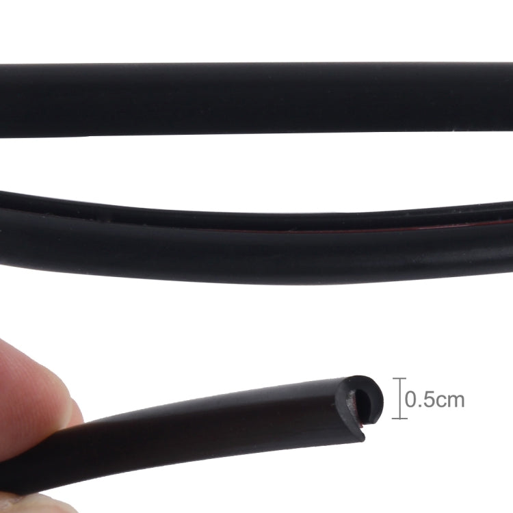 5m Car Decorative Strip PVC Chrome Decoration Strip Door Seal Window Seal