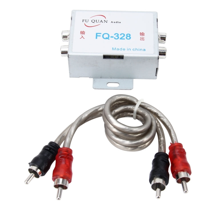 FQ-328 3.5mm Car RCA Amplifier Audio Noise Filter