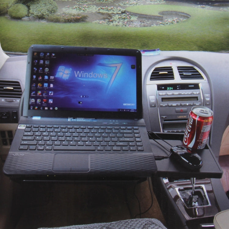 SHUNWEI SD-1508 Travel Car Computer Desk with Drawers Folding Computer Stand Car Notebook Stand Computer Racks