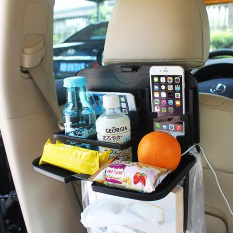 SHUNWEI SD-1509 Car Auto Back Seat Folding Table Drink Food Cup Tray Holder Stand Desk Multi-purpose Travel Dining Tray, Travel Dining Tray, SD-1509