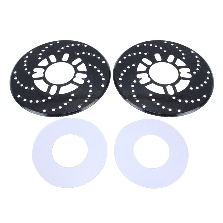 2 PCS Universal Aluminium Auto Car Wheel Disc Brake Racing Decorative Cover