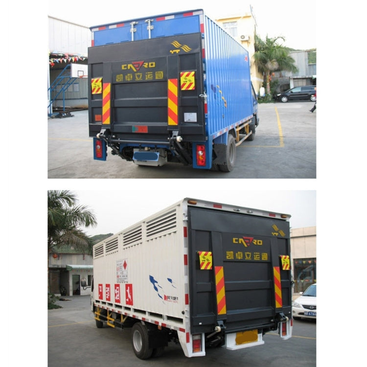 2 PCS Car Auto 56cm × 13cm Rear Warning Sign Sticker For Truck and Van