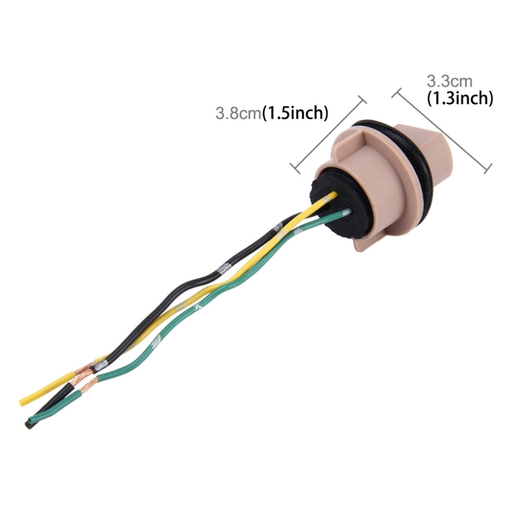 2 PCS Car Auto LED Bulb Socket Holder (No Including Light)