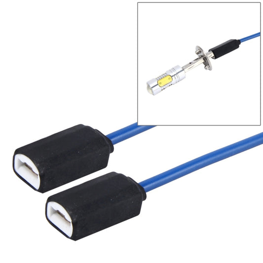 2 PCS Car Auto LED Bulb Socket Holder (No Including Light), H1/H3, H4, H7, H8/H11, 1156, 7443