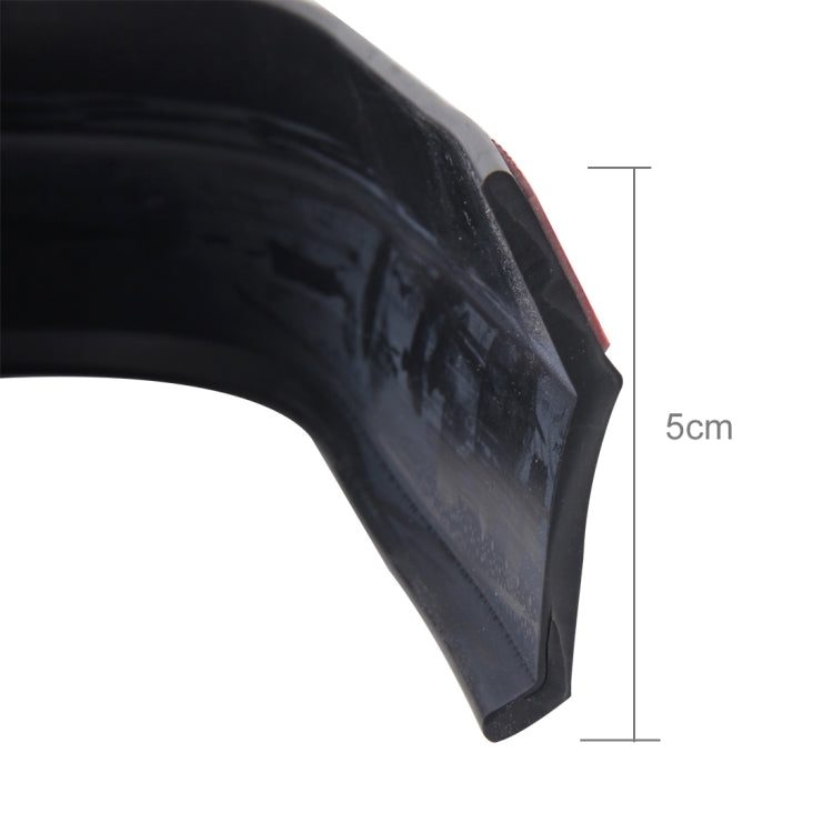 Universal 2.5m Car Front Bumper Lip Splitter Spoiler Skirt Adhesive Protector