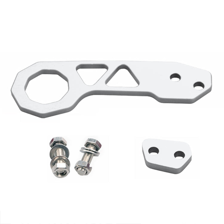 Aluminum Alloy Rear Tow Towing Hook Trailer Ring for Universal Car Auto with 2 x Screw Holes