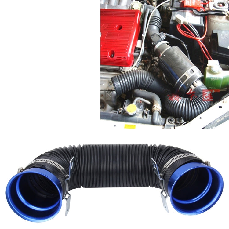 Car Auto Universal Tube Air Filter Adjustable Cold Air Injection Intake System Pipe Without Air Filter