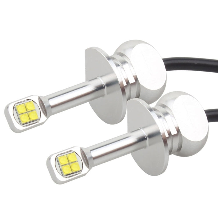 2 PCS  H1 40W 800 LM 6000K 8 CREE LEDs Car Fog Lights, DC 12V