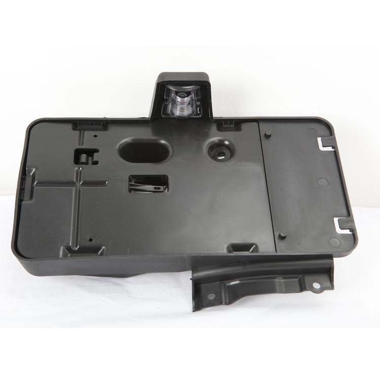 Car Tail Rear License Plate Frame Number Holder Mounting Bracket with Light for Jeep Wrangler JK 2007-2017