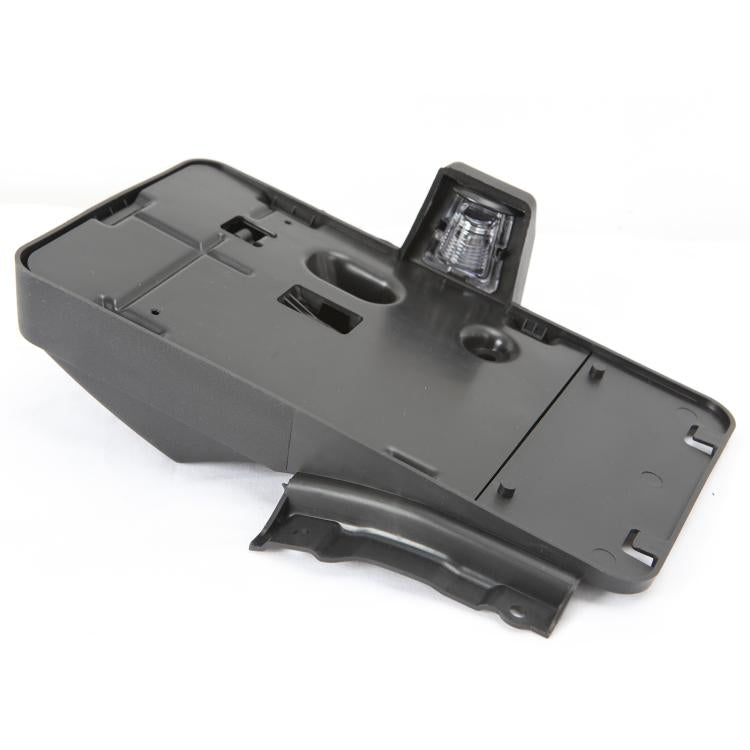 Car Tail Rear License Plate Frame Number Holder Mounting Bracket with Light for Jeep Wrangler JK 2007-2017