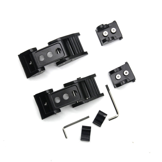 2 PCS Car Three Holes Hood Latch Locking Catch Buckle Engine Cover for Jeep Wrangler JK 2006-2017