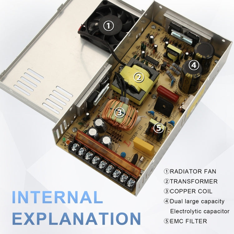 S-24W-12 24W AC 220V to DC 12V 2A Car Regulated Switching Power Supply