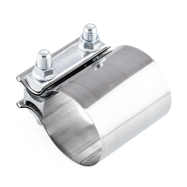 2.5 inch 63mm Car Turbo Exhaust Downpipe Stainless Steel Lap Joint Band Clamp