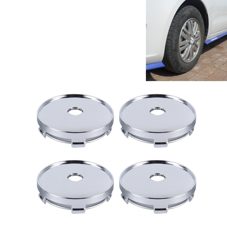 4 PCS Metal Car Styling Accessories Car Emblem Badge Sticker Wheel Hub Caps Centre Cover