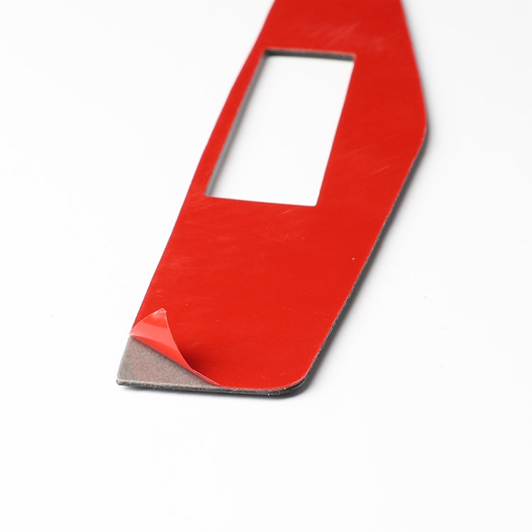 Car Carbon Fiber Center Console Panel Decorative Sticker for Mercedes-Benz W204 C Class 2007-2010