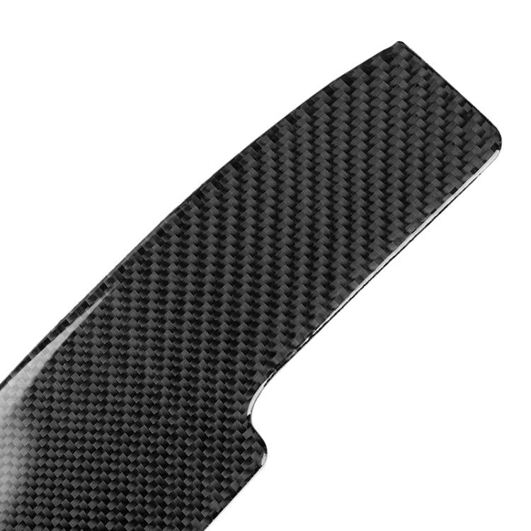 2 PCS Car Carbon Fiber Window Lift Panel Decorative Sticker for Mercedes-Benz W204 C Class 2007-2013, Left Drive