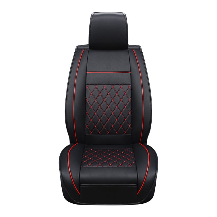 Car Leather Full Coverage Seat Cushion Cover, Luxury Version,Only One Front Seat