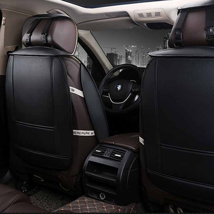 Car Leather Full Coverage Seat Cushion Cover, Luxury Version,Only One Front Seat