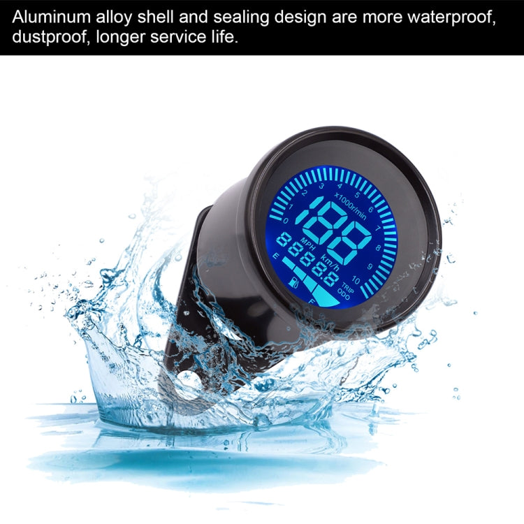 Motorcycle Multi-functional Modification Instrumentation Motorcycle Odometer Speedometer Tachometer Oil Gauge