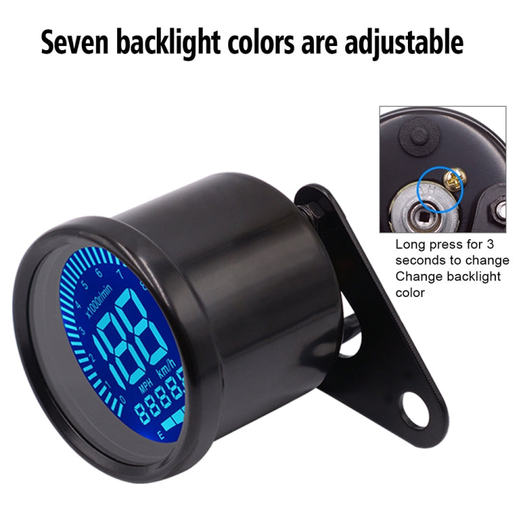 Motorcycle Multi-functional Modification Instrumentation Motorcycle Odometer Speedometer Tachometer Oil Gauge
