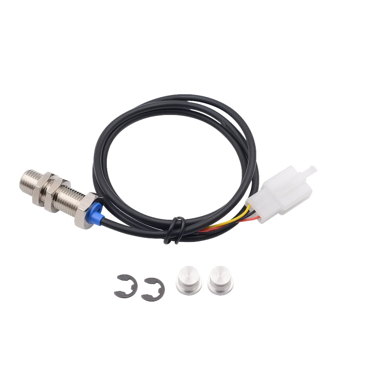 Motorcycle Modified Instrument Panel 12V LCD Display Adjustable Mile Oil Meter Water Temperature Meter Mileage 2-4 Cylinder