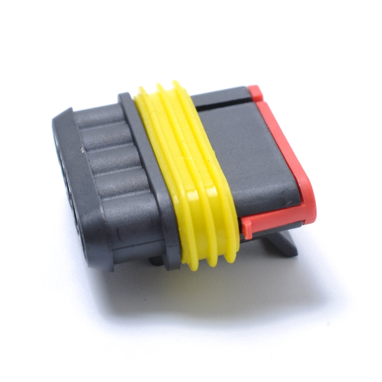 10 Sets 5 Pin Way Sealed Waterproof Electrical Wire Connector Plug Terminal Car Auto Set