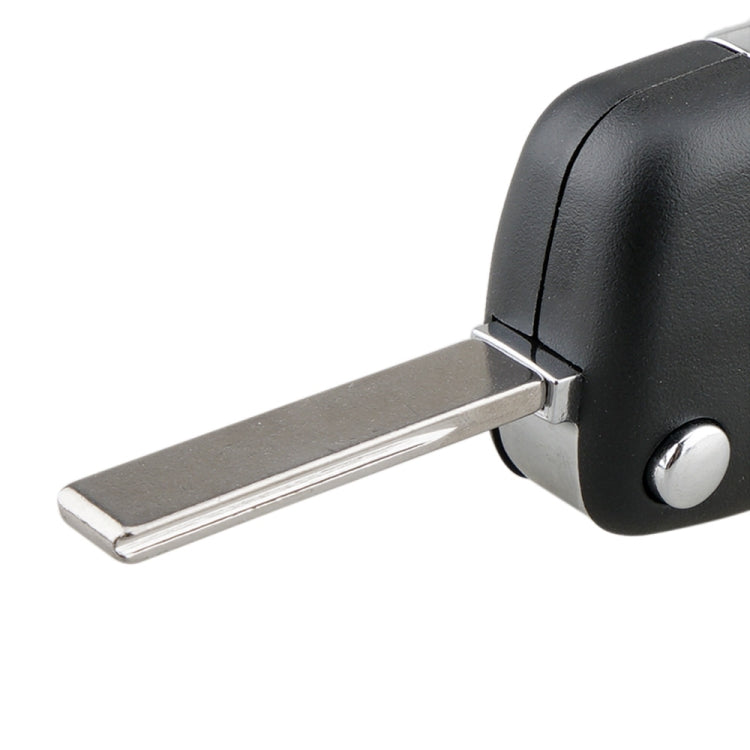 For PEUGEOT Car Keys Replacement 3 Buttons Car Key Case with Grooved and Holder