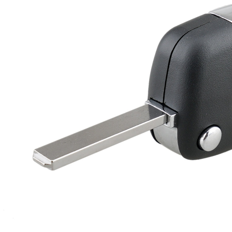 For PEUGEOT Car Keys Replacement 2 Buttons Car Key Case with Holder, without Grooved