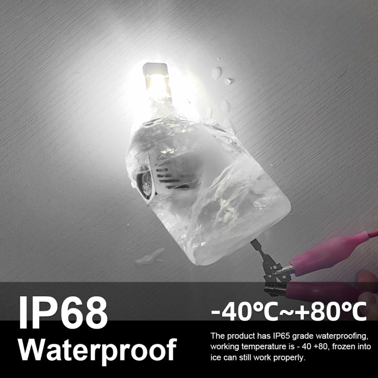 2 PCS M3 H8 / H9 / H11 DC9-32V / 17W / 6500K / 2000LM IP68 Car LED Headlight Lamps