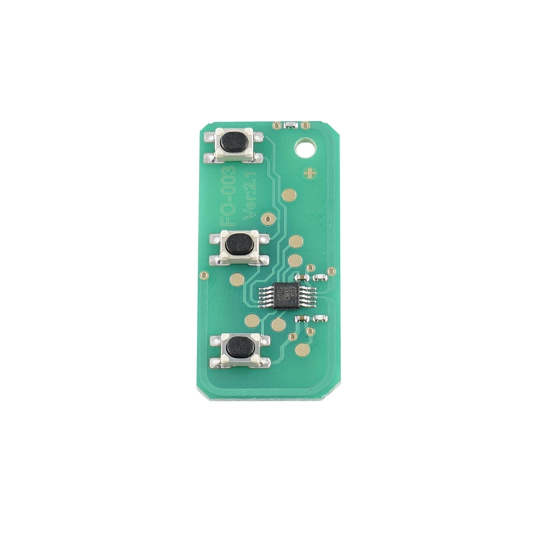 For Ford Focus Intelligent Remote Control Car Key with 63 Chip 40 Bit & Battery, Frequency: 433MHz