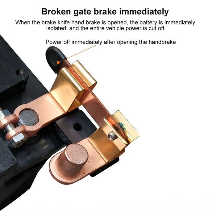 DC12-24V Car Negative Electrode Battery Selector Isolator Disconnect Switch Cut