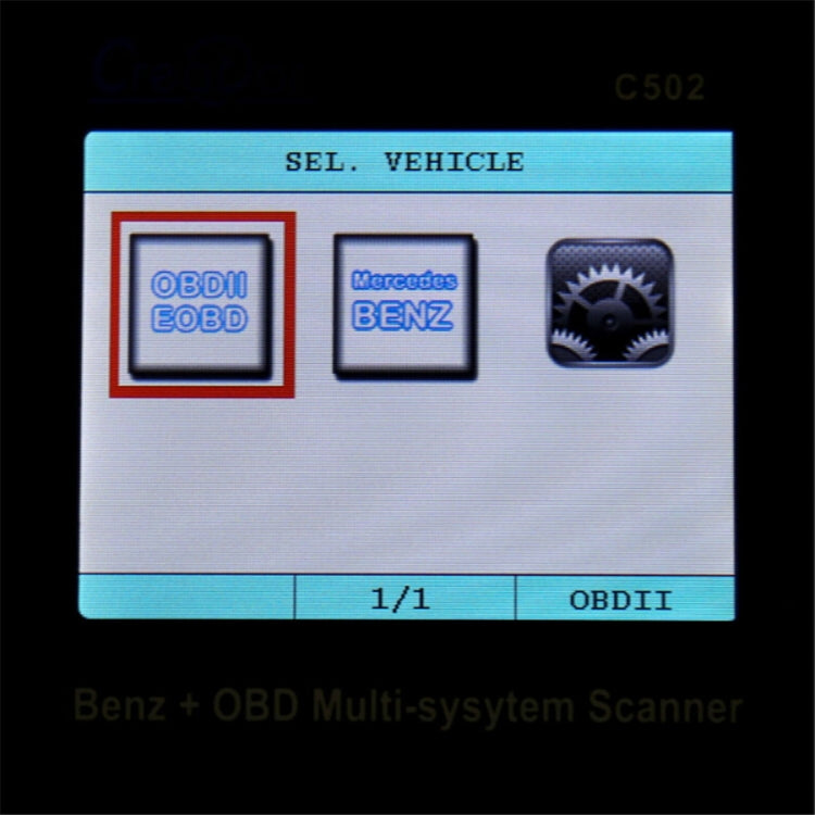 Creator C502 V7.6 Car OBD2 Multi-system Scanner Car Diagnostic Tool for Mercedes-Benz before 2016