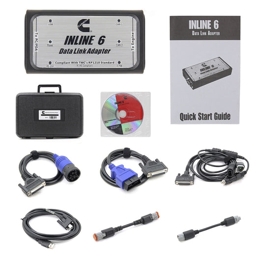 Cummins Inline6 Data Link Adapter Heavy Duty Diagnostic Tool Scanner