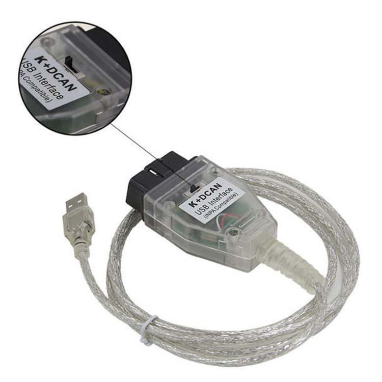 INPA K+CAN with Switch USB Interface Cable for BMW