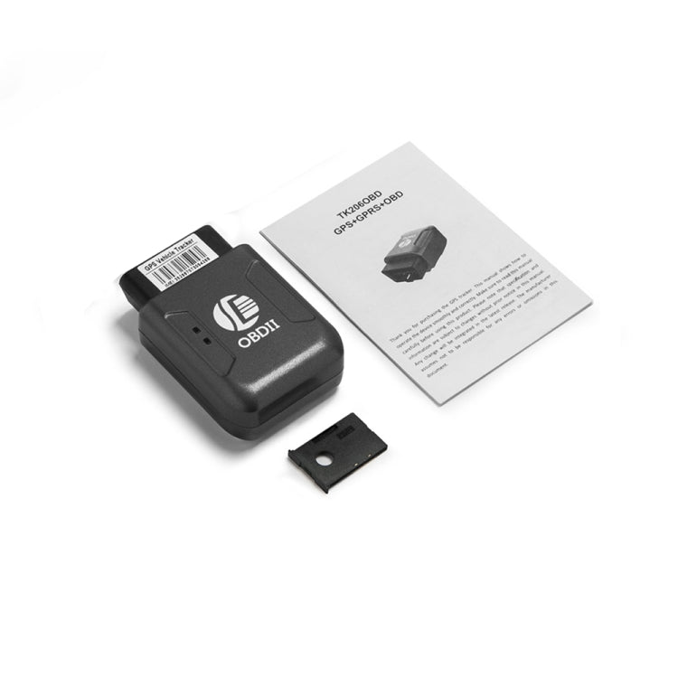 TK206 2G GPS OBD2 Real Time GSM Quad Band Anti-theft Vibration Alarm GSM GPRS Mini GPS Car Tracker