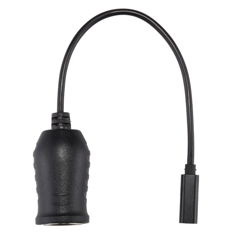 Car 60-100W DC18-20V Multi-functional USB-C / Type-C Connector to Cigarette Lighter