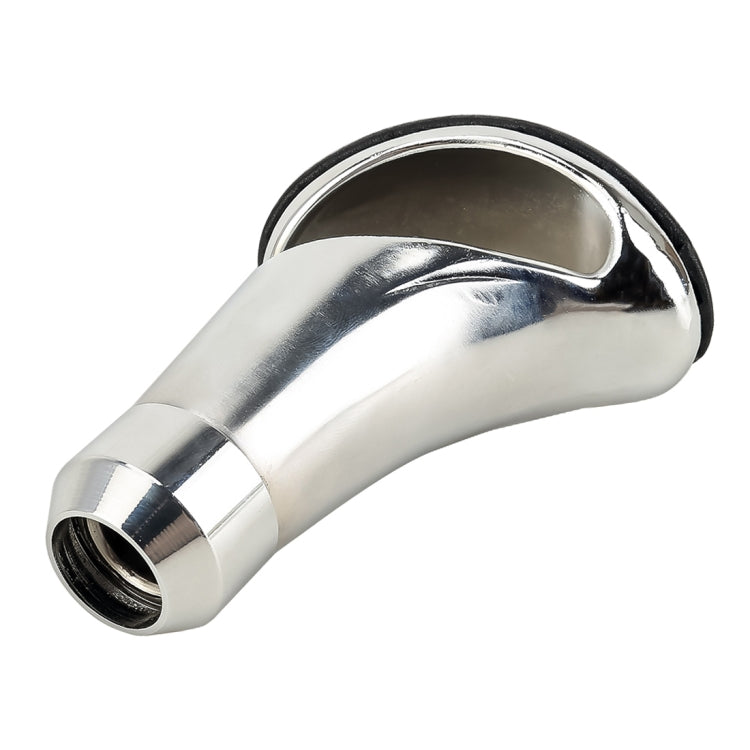 Universal Hollow Leather + Metal Car Gear Shift Knob