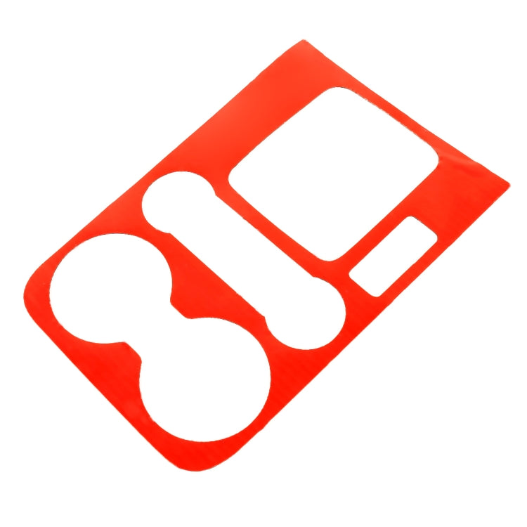 Car Carbon Fiber Gearshift Panel Frame Decorative Sticker for Volkswagen Touareg