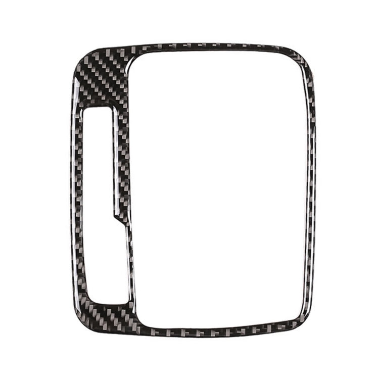 Car Carbon Fiber Gear Position Panel Decorative Sticker for Volkswagen Touareg