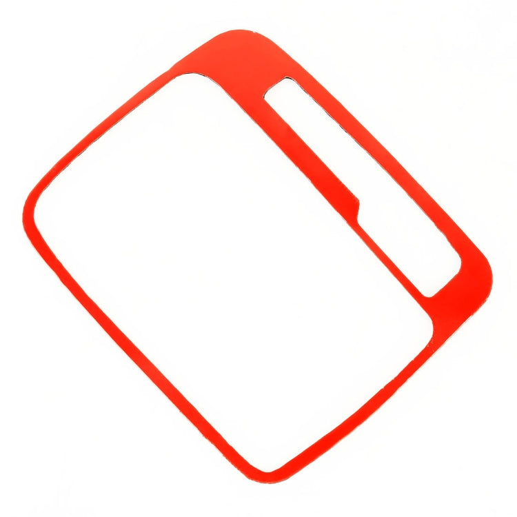 Car Carbon Fiber Gear Position Panel Decorative Sticker for Volkswagen Touareg