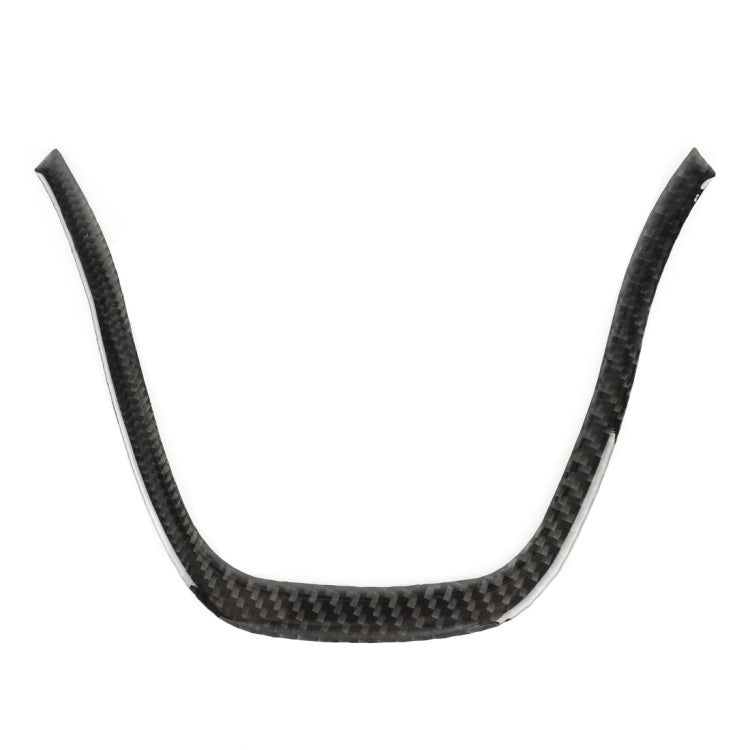 Car Carbon Fiber Steering Wheel Outer Frame Decorative Sticker for Volkswagen Touareg