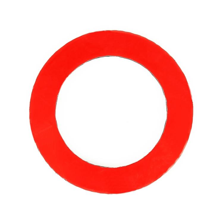 Car Carbon Fiber Steering Wheel Middle Frame Decorative Sticker for Volkswagen Touareg