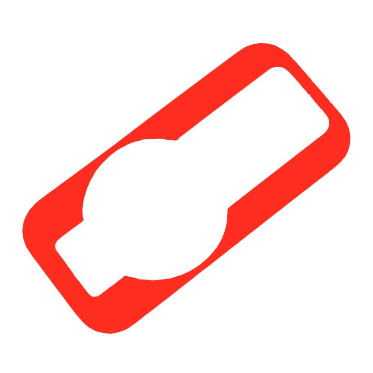 Car Carbon Fiber Headlight Panel Decorative Sticker for Volkswagen Touareg