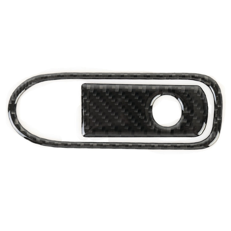 Car Carbon Fiber Front Passenger Seat Armrest Box Switch Decorative Sticker for Volkswagen Touareg