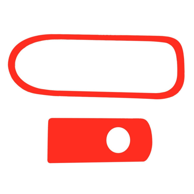 Car Carbon Fiber Front Passenger Seat Armrest Box Switch Decorative Sticker for Volkswagen Touareg