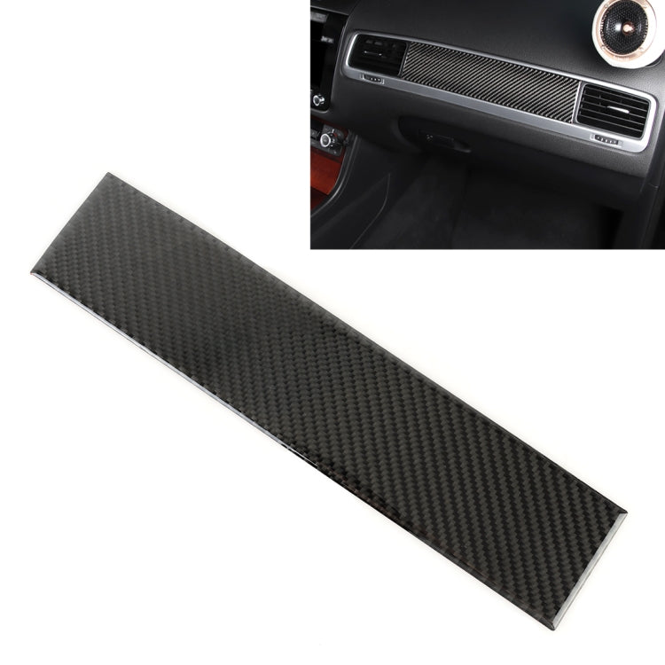 Car Carbon Fiber Dashboard Panel Decorative Sticker for Volkswagen Touareg