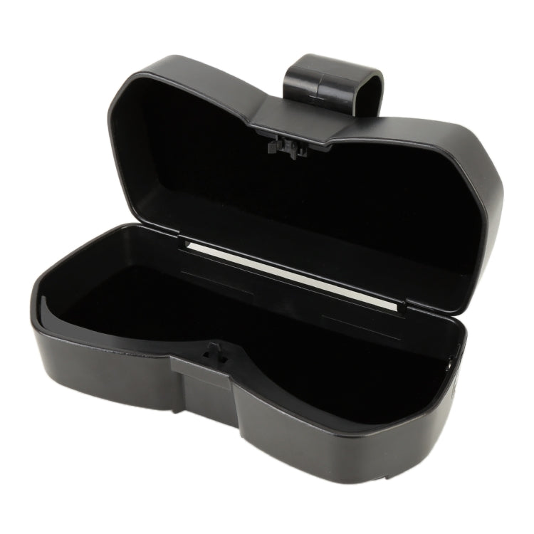 Car Multi-functional Glasses Case Sunglasses Storage Holder with Card Slot, Diamond Style