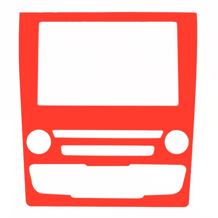 Car Carbon Fiber Central Control Panel Decorative Sticker for Ford New Mondeo