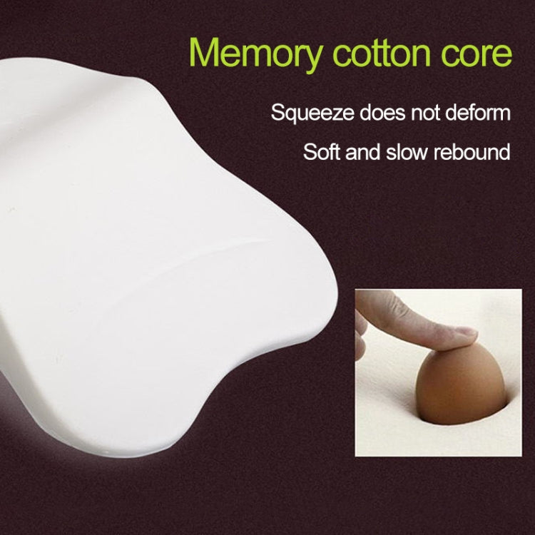 Four Seasons Breathable Memory Foam Car Lumbar Pillow Polyester Pillow