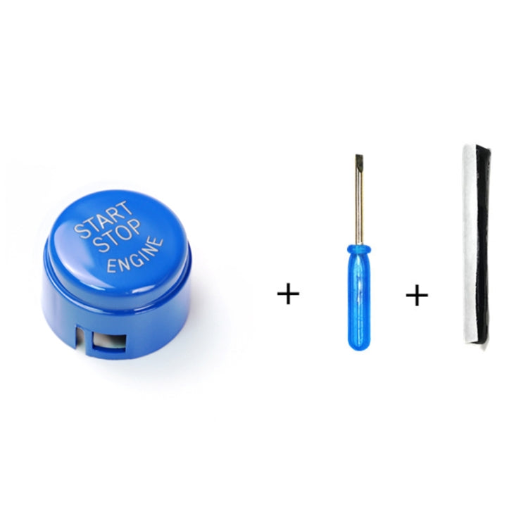 Car Engine Start Key Push Button Cover for BMW G / F Chassis,  without Start and Stop